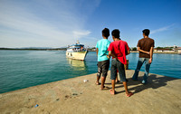 On the Daruba (Morotai) jetty