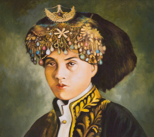 Portrait of past Sultan