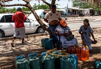 Smuggled gasoline and foodstuff from Venezuela.