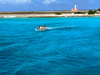 Arriving at Klein Curacao