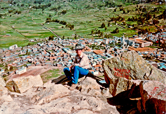 In Copacanaba, Bolivia, 1979