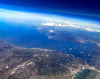 Strait Gibraltar: Right under: Ceuta. Right above: Algeciras